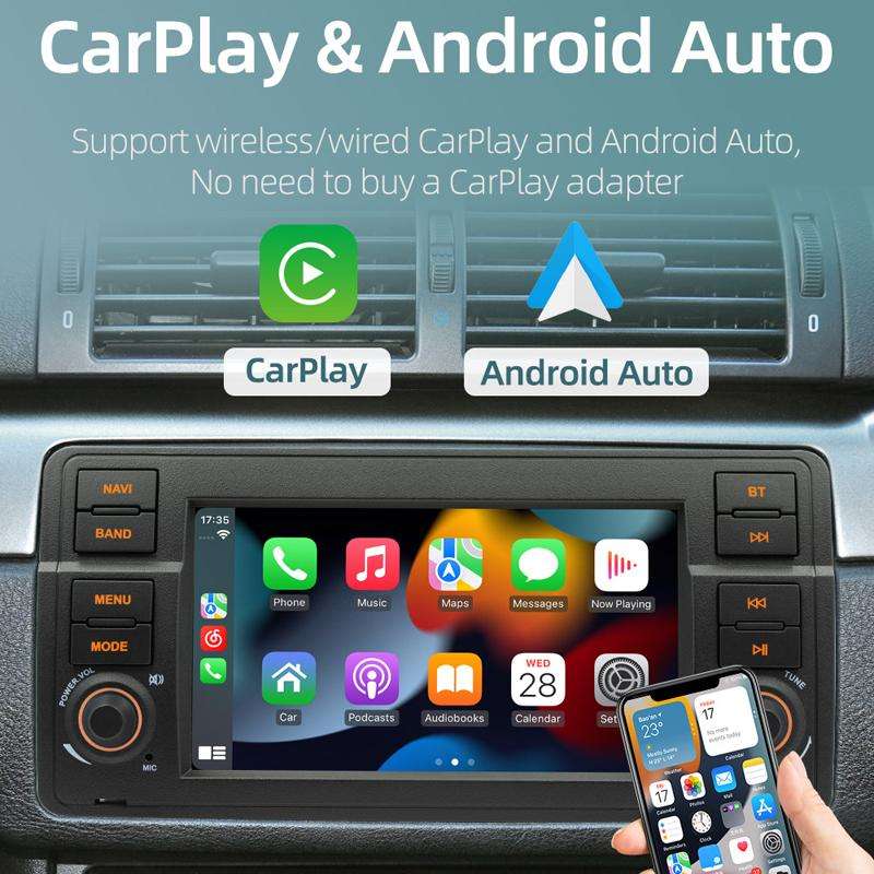 For BMW E46 7 Inch GPS Navigation WIFI Car MP5, Memory: 2+64G