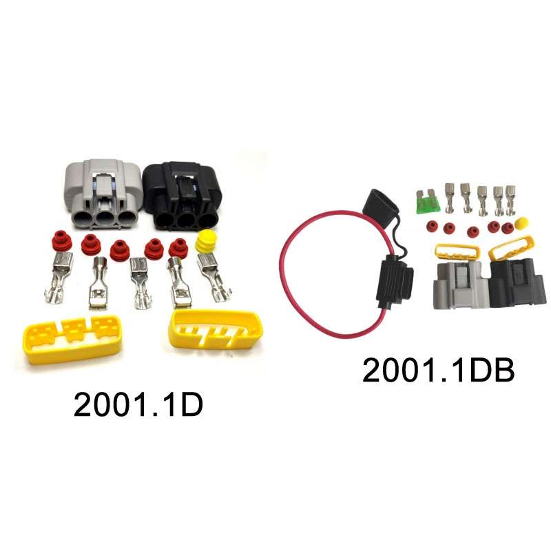 2001.1DB Motorbike Connectors Motorcycle Rectifier Pair Plugs