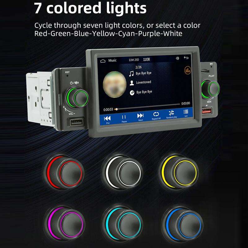 5 inch Bluetooth AUX Mobile Phone Interconnection USB Interface Car MP5(151W)