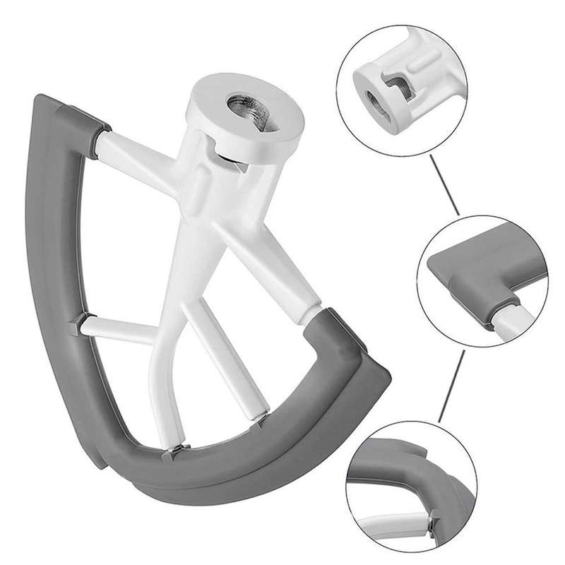 For KitchenAid Stand Mixer 5QT Dough Hook Stainless Steel Accessories