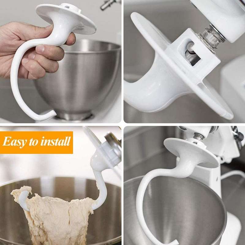 For KitchenAid 4.5-5QT Quart Stand Mixer Flexible Edge Mixing Blades Blender Accessories