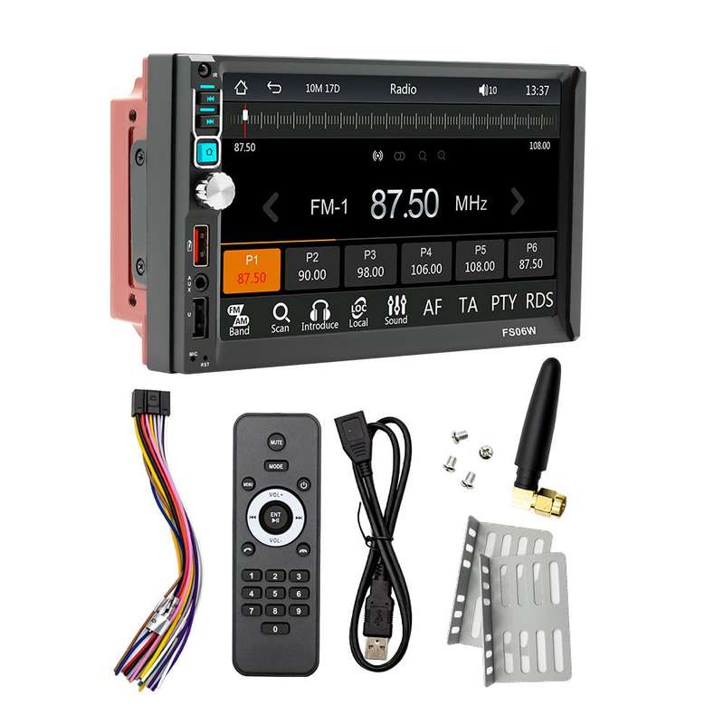 7 Inch Wireless CarPlay Mobile Phone Interconnection Car MP5(FS06W)