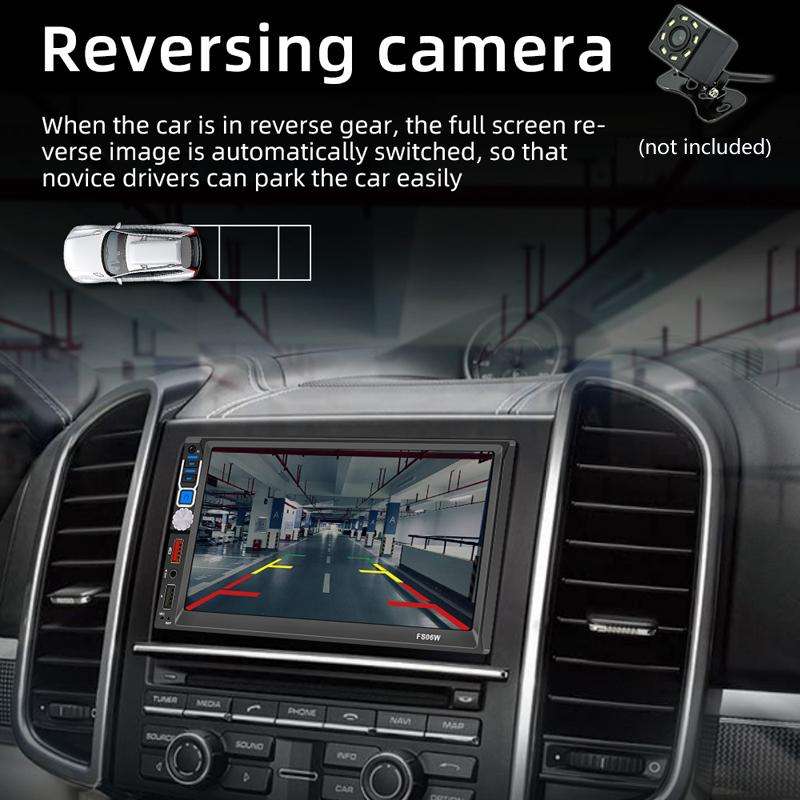 7 Inch Wireless CarPlay Mobile Phone Interconnection Car MP5(FS06W)