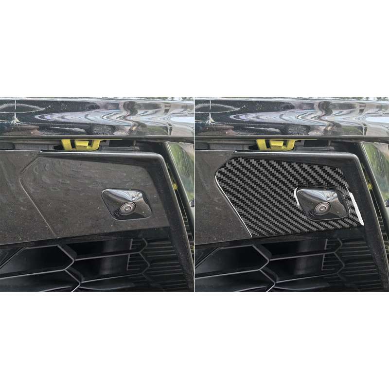 For Chevrolet Corvette C8 2pcs /Set Door Radar Sticker(Black)