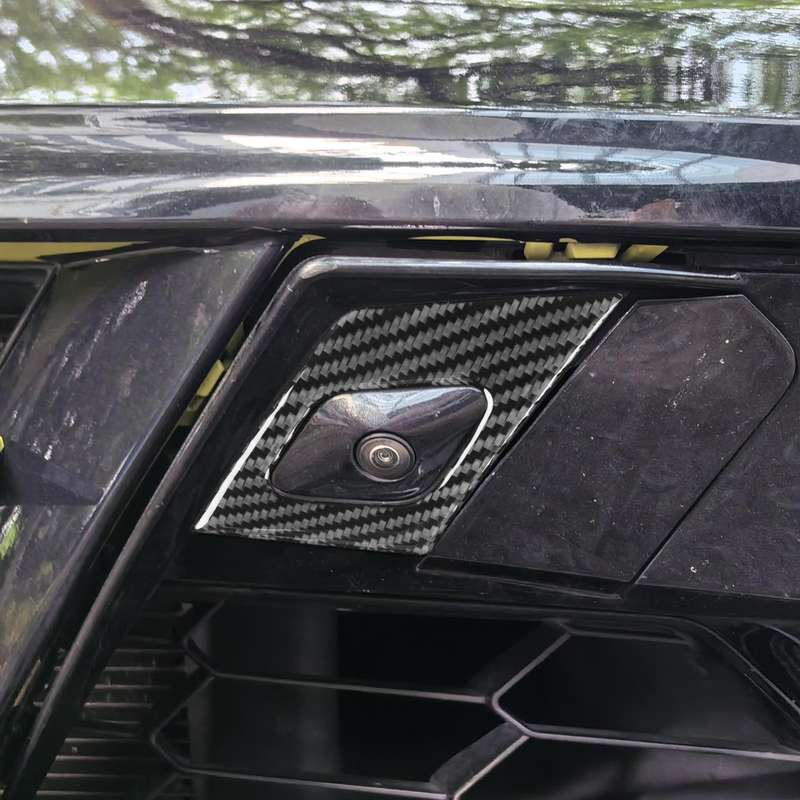For Chevrolet Corvette C8 2pcs /Set Door Radar Sticker(Black)