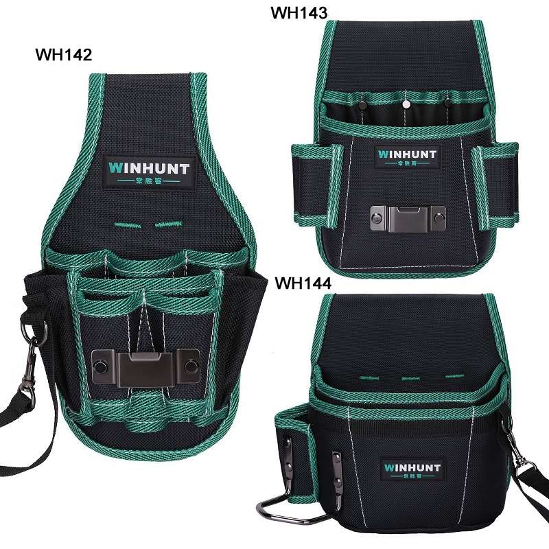 WINHUNT Multifunctional Canvas Electrician Tool Durable Storage Bag, Series: WH142
