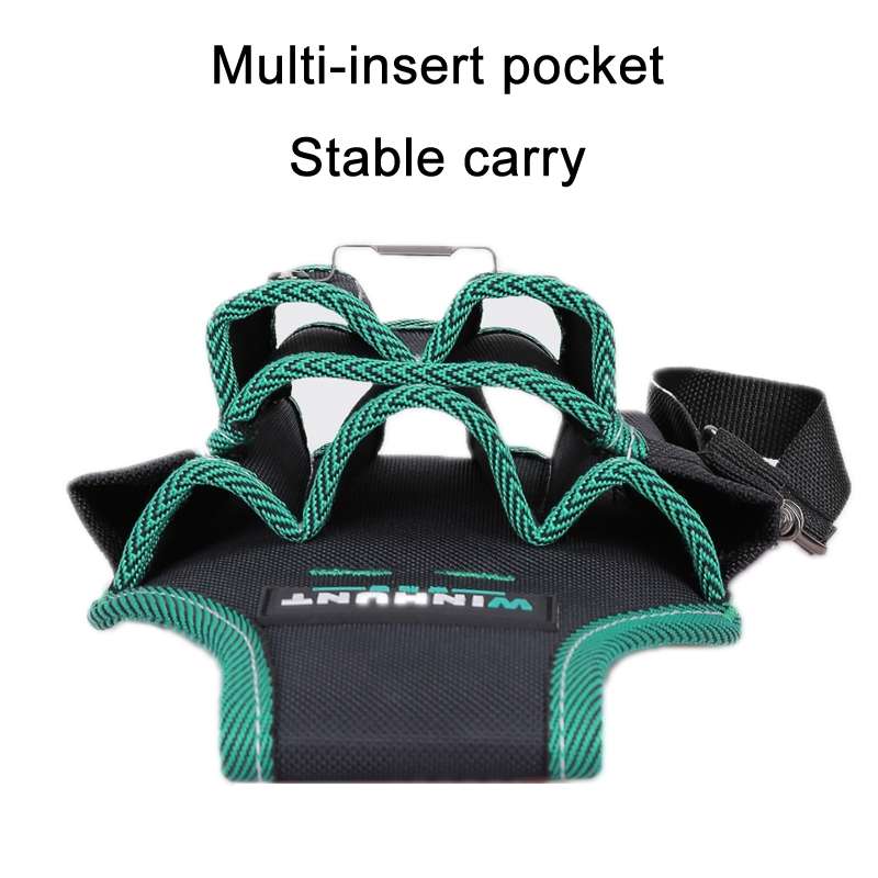WINHUNT Multifunctional Canvas Electrician Tool Durable Storage Bag, Series: WH142