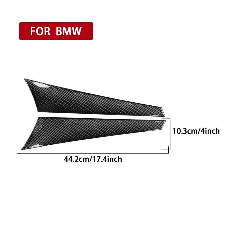 For 2019-2022 BMW 8 Series G14 2pcs /Set 2 Door Rear Fender Stickers(Black)