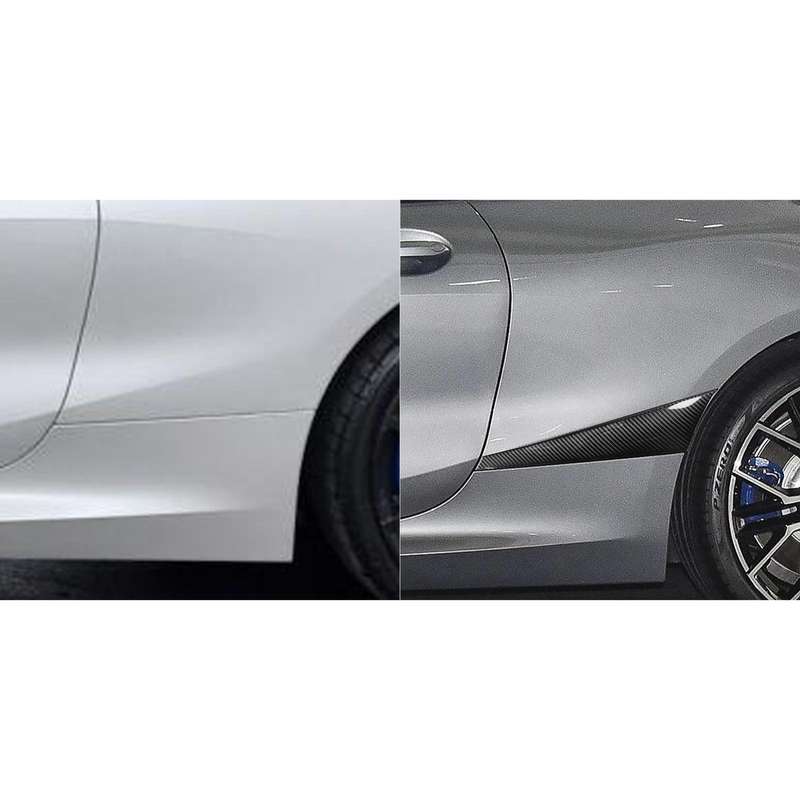 For 2019-2022 BMW 8 Series G14 2pcs /Set 2 Door Rear Fender Stickers(Black)