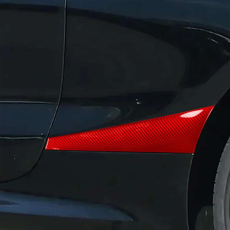 For 2019-2022 BMW 8 Series G14 2pcs /Set 2 Door Rear Fender Stickers(Black)