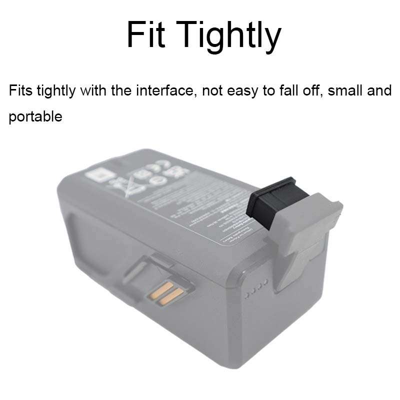 4PCS/Set For DJI Avata CQT 913407 Battery Body Contact TPU Dust-proof Plugs Moisture Protection Cove