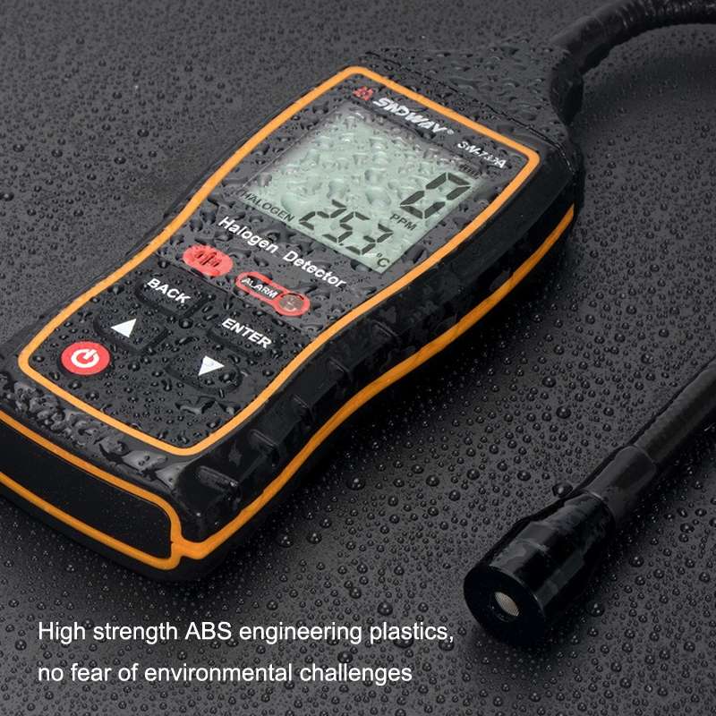 SNDWAY SW743A Halogen Gas Detector Automotive Electronic Air Conditioning Refrigerant Freon Maintena