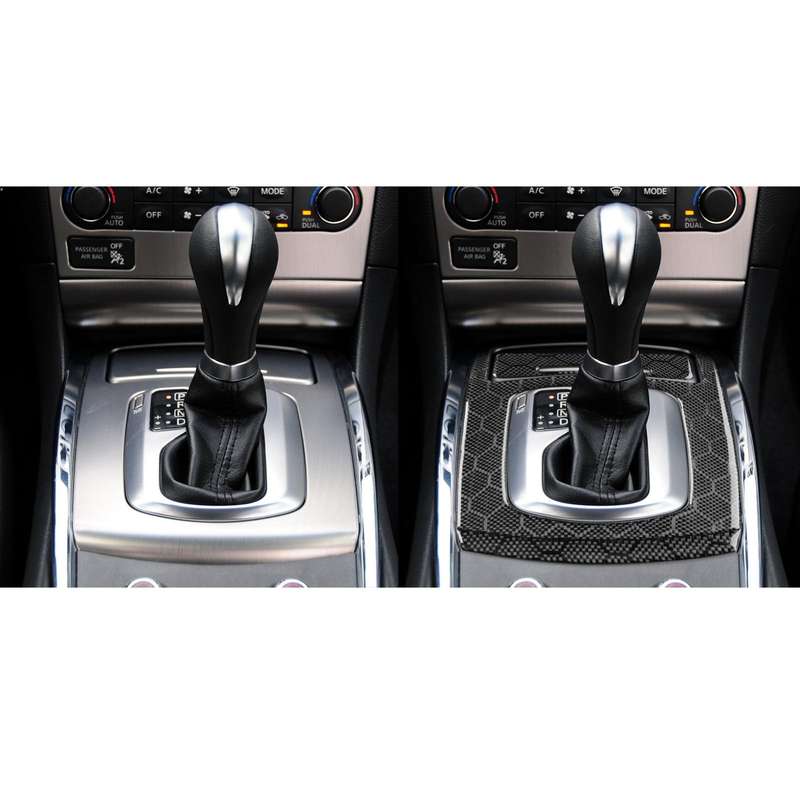 For Infiniti G37/G25/Q60 3pcs /Set Shift Panel A Model Sticker(Black)