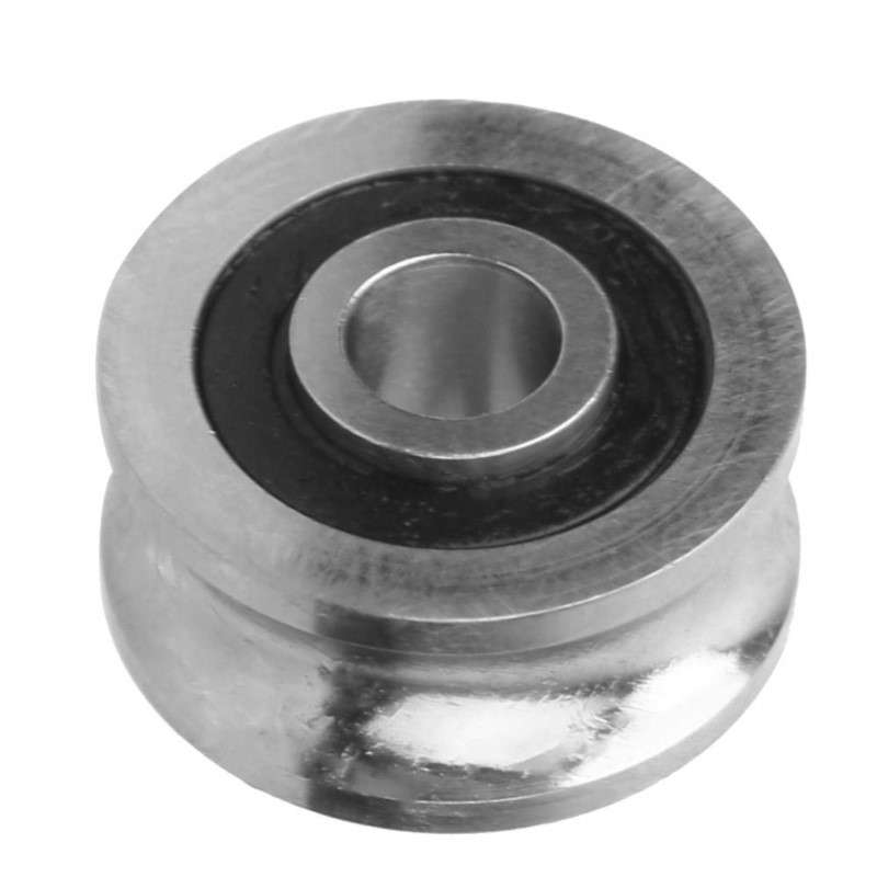 4x13x6mm Double-row Bead U-slot Embroidery Machine Guide Bearings 3D Printer Bearings(SG10)