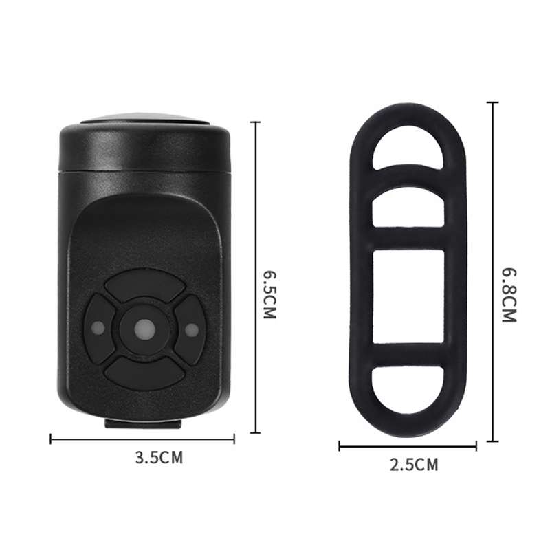 Bicycle 120db Electric Bell 4 Modes Rechargeable Cycling Anti-theft Alarm Horn
