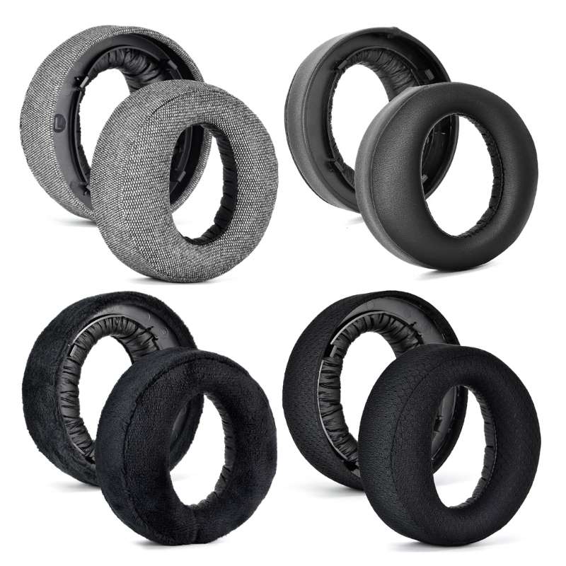For Sony PS5 Wireless Pulse 3D 2pcs Headphone Replacement Earpads(Velvet)