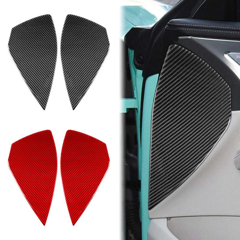 For 2019-2024 BMW 8 Series G14 2pcs Door Buffer 2 Door Stickers(Black)