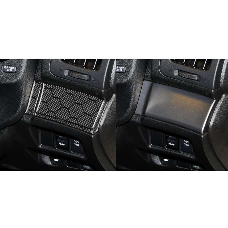 For Infiniti G37/G25/Q60 4pcs /Set Right-Hand Drive Steering Wheel Button Left Cover Sticker(Black)