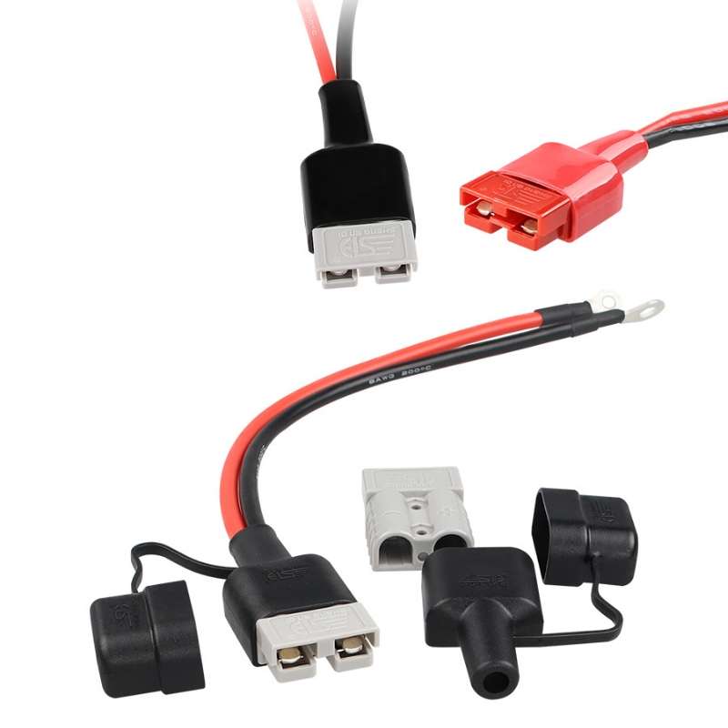 SG50A 600V UPS Power Connector Joint PVC Rubber Sleeve, Specification: First Generation Red