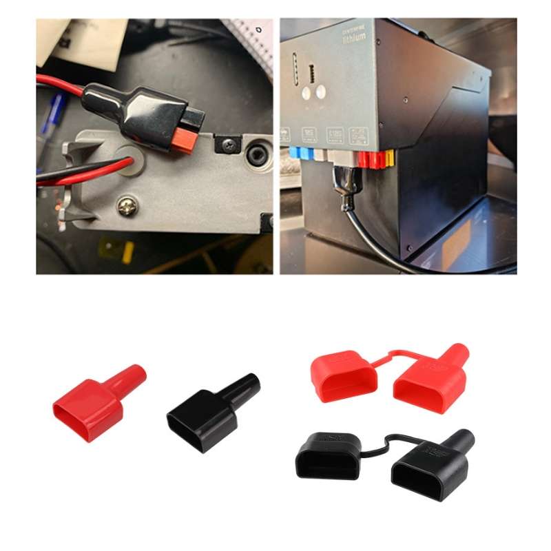 SG50A 600V UPS Power Connector Joint PVC Rubber Sleeve, Specification: First Generation Black