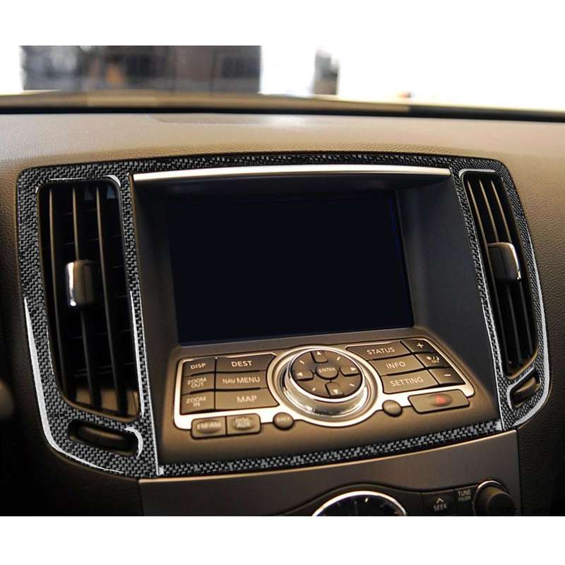 For Infiniti G35/G37/G25/Q60 2pcs/ Set Universal Central Air Outlet Sticker For Left And Right Drive