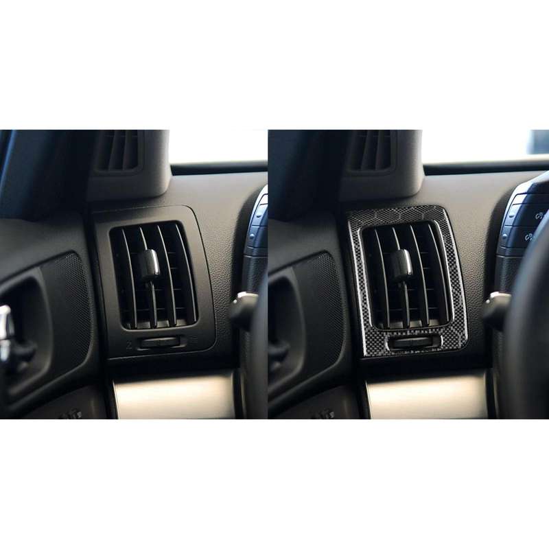 For Infiniti G35/G37/G25/Q60 2pcs /Set Universal Air Outlet Sticker For Left And Right Driving(Black