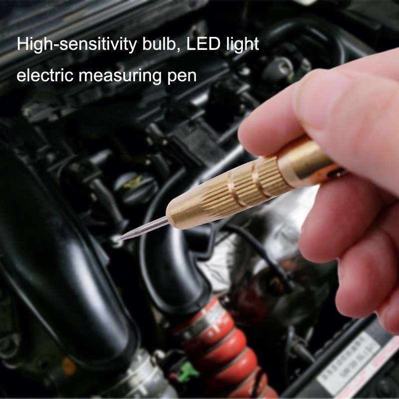 2pcs 6-24V Car Circuit Test Pen LED Multi-function Test Through Line Detection Test Light Test Pen,