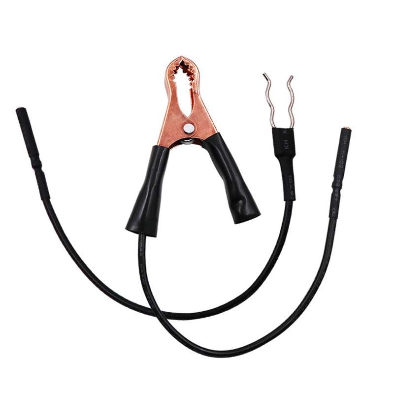 Pure Copper Battery Holder Car Leakage Detection Tool Measuring Leakage(Black)