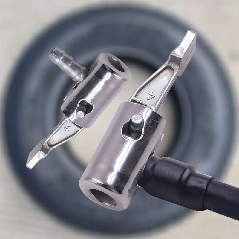 2pcs Vehicle Inflatable Pump Tube Joint Tire Mouth Gas Mouth Tube Fast Connector Inflatable Pump To