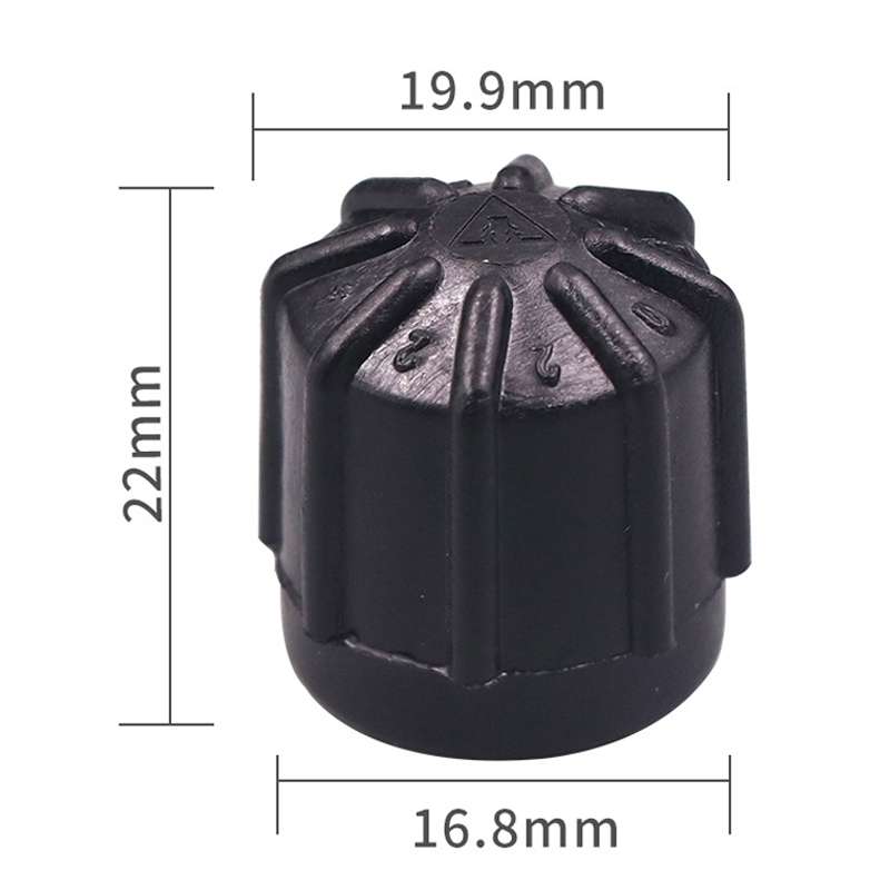 20pcs Car Air Conditioner Dustproof Plastic Valve Leakproof Cap(Small)