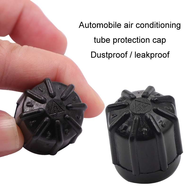 20pcs Car Air Conditioner Dustproof Plastic Valve Leakproof Cap(Small)