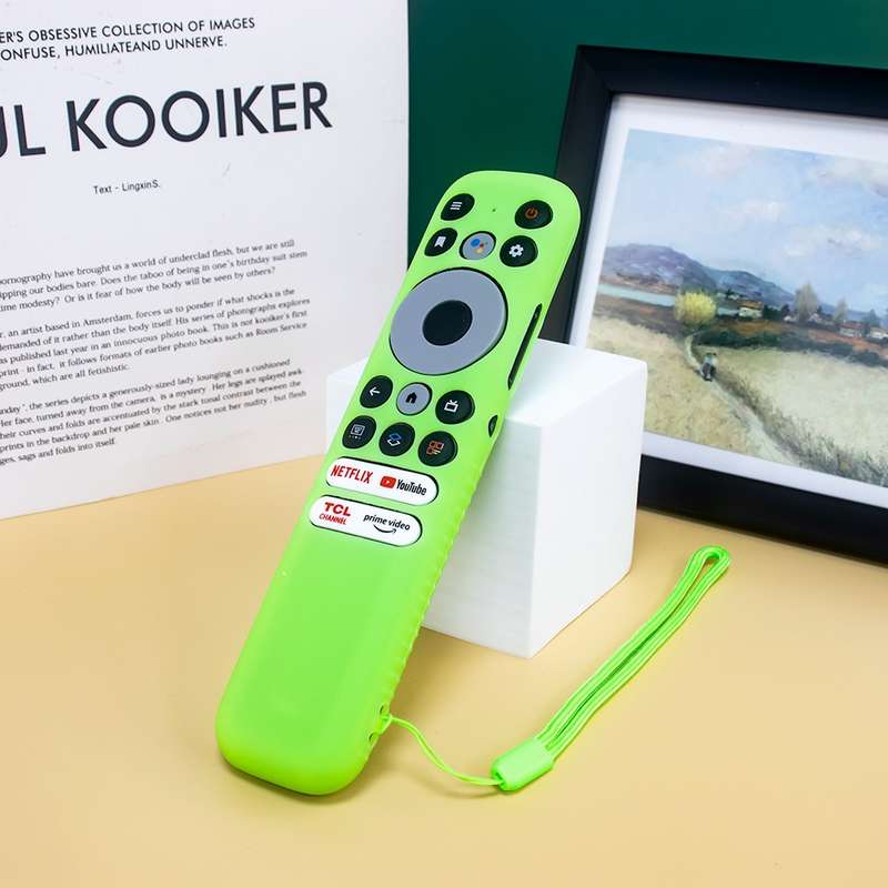 For TCL RC902N FMR1 Y47 TV Remote Control Anti-Drop Silicone Case(Blue)