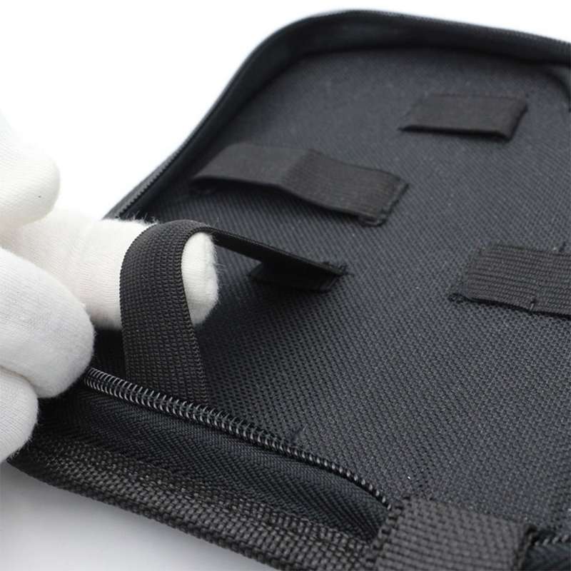 Zipper Storage Package Portable Multi-Function Tool Storage Bag, Style: A Canvas