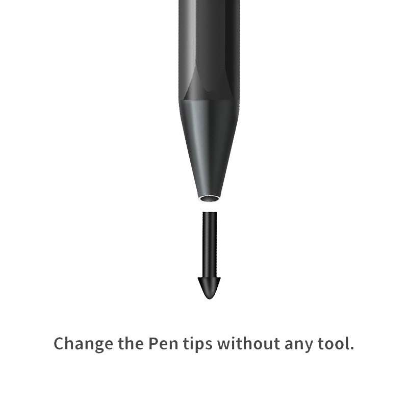 For Lenovo Tab P11 Pro Rechargeable 11.5 Inch TB-J706F Pressure Touch Pen(Silver)