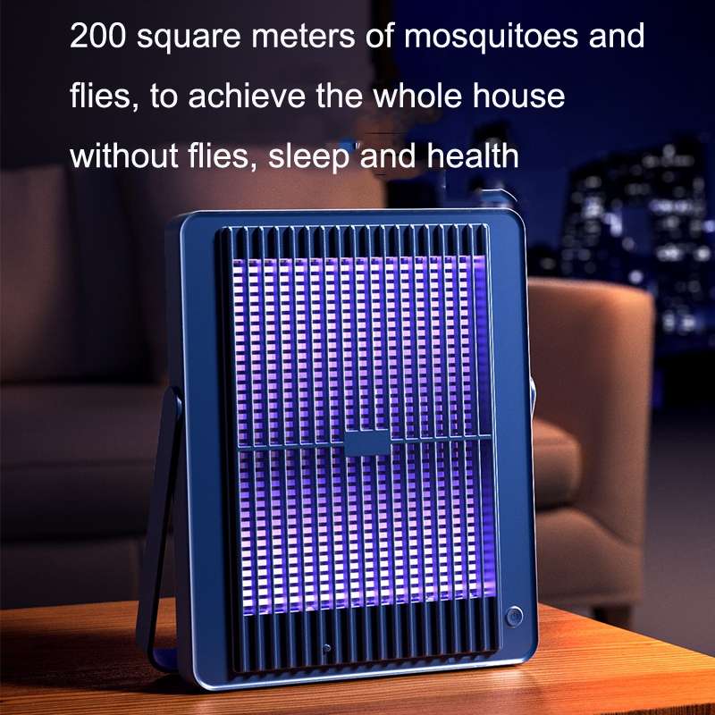 Indoor Outdoor Electric Mosquito Killer Light 2 In 1 Inhalation Mosquito Trap(Blue)