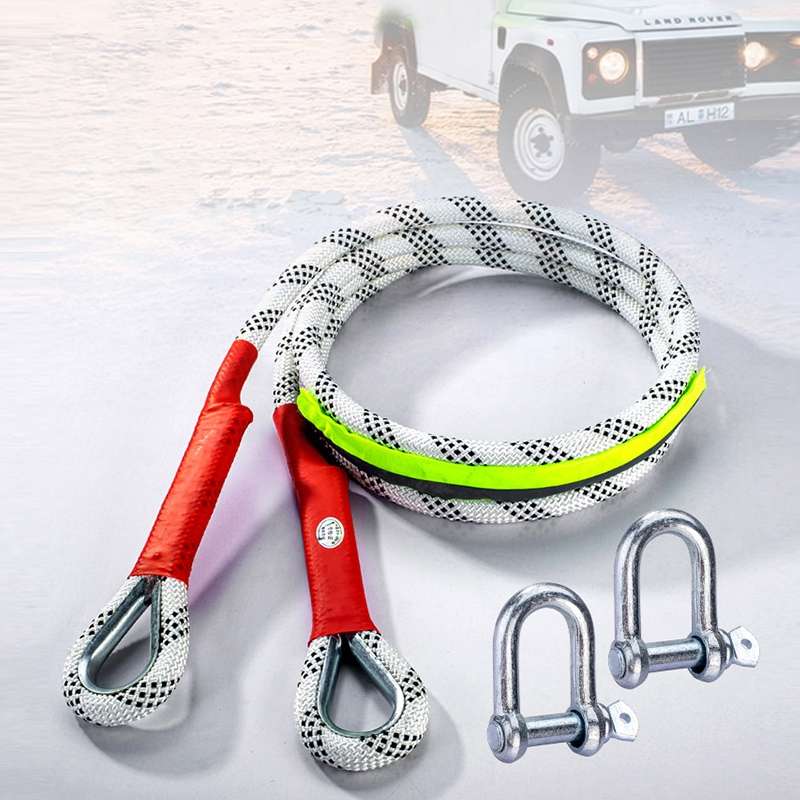 Car Outdoor Off-road Emergency Rescue Thickened Nylon Tow Rope, Specification: 5 Tons 3m