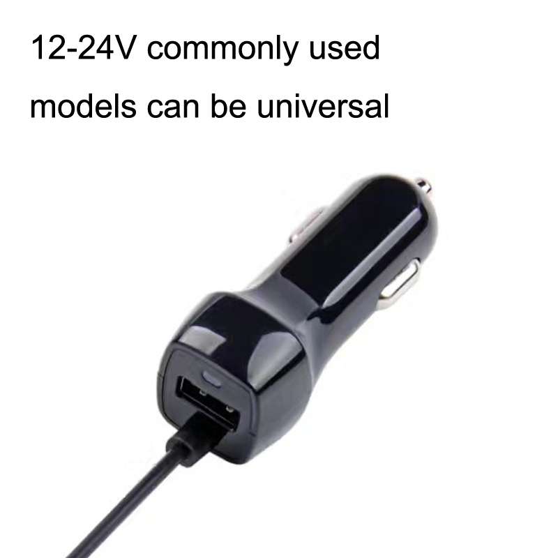 522AL Fast Charging With Cable Car Charging, Output Interface: Type-C/USB-C (Black)