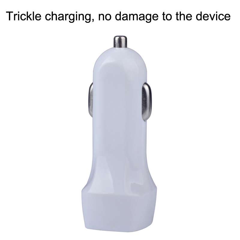 522AL Fast Charging With Cable Car Charging, Output Interface: Micro USB (White)