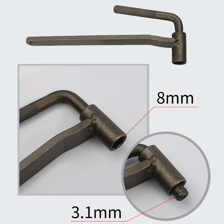 Valve Gongs / Valve Screw Spanner / Motorbike Valve Screw Adjustment Tool(8mm hexagonal / 3.1mmmm Sq