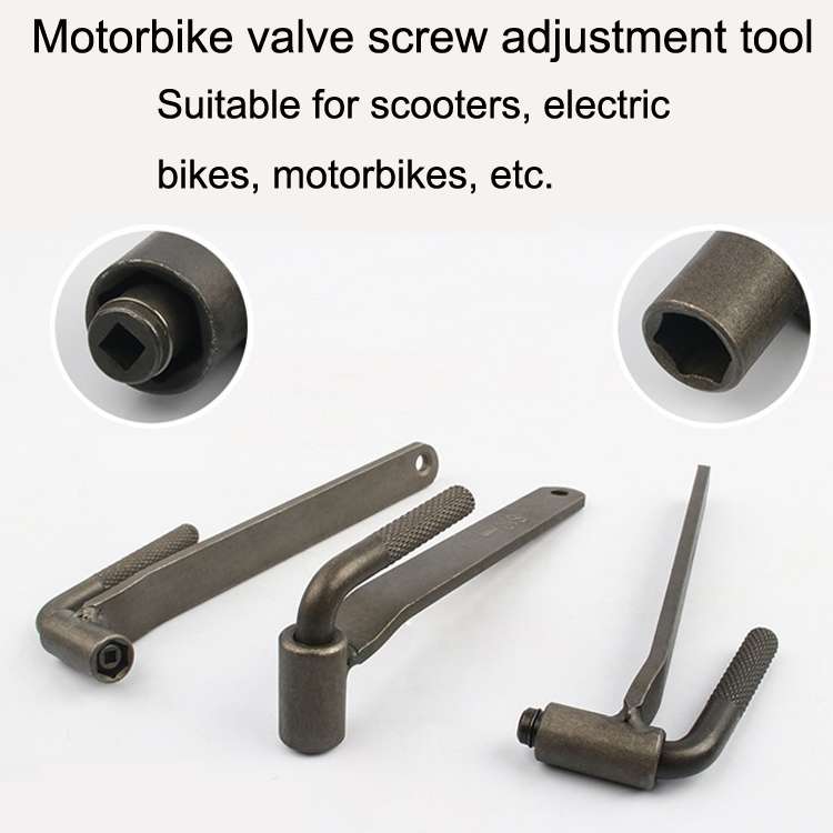 Valve Gongs / Valve Screw Spanner / Motorbike Valve Screw Adjustment Tool(8mm hexagonal / 3.1mmmm Sq