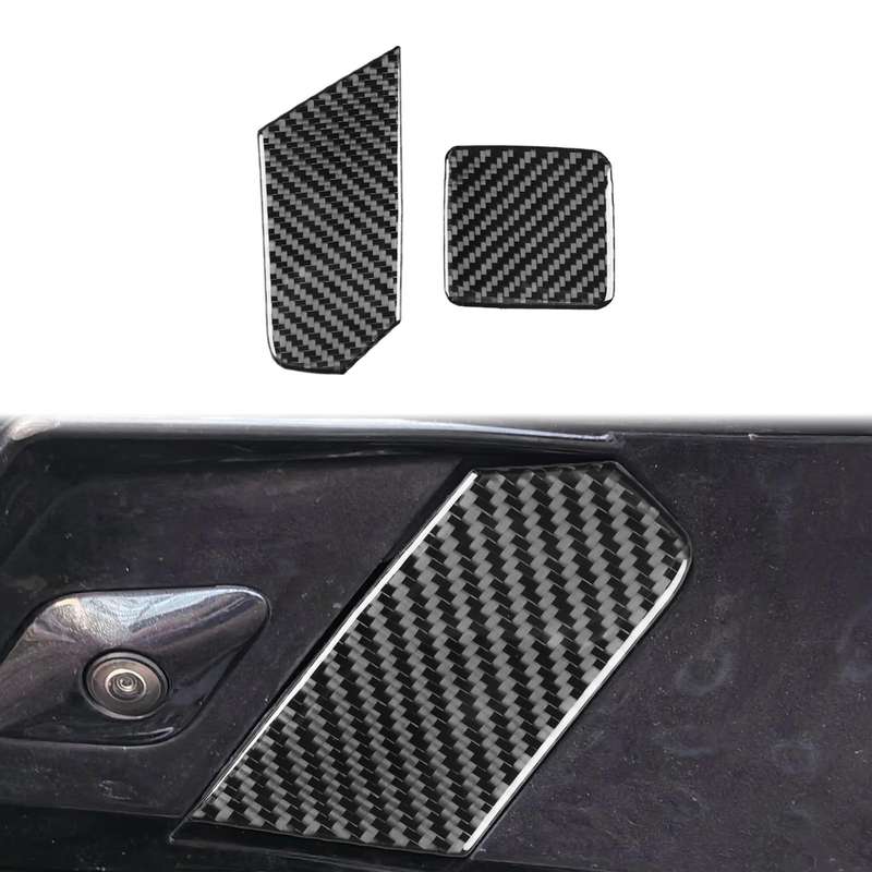 For Chevrolet Corvette C8 2pcs /Set Trailer Hook Sticker(Black)