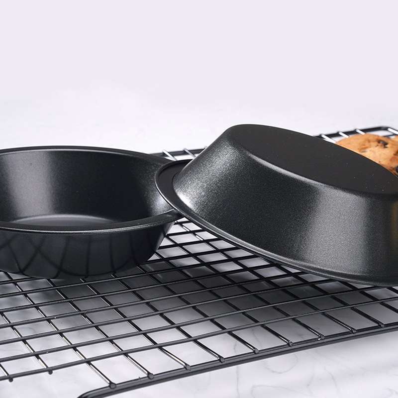 BM1046 4.3 inch Hamburger Bread Pan Kitchen Small Round Cake Mold