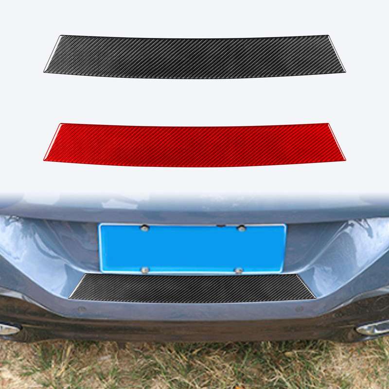 For 2019-2024 BMW 8 Series G14 Universal External Rear Guard Plate Sticker(Black)