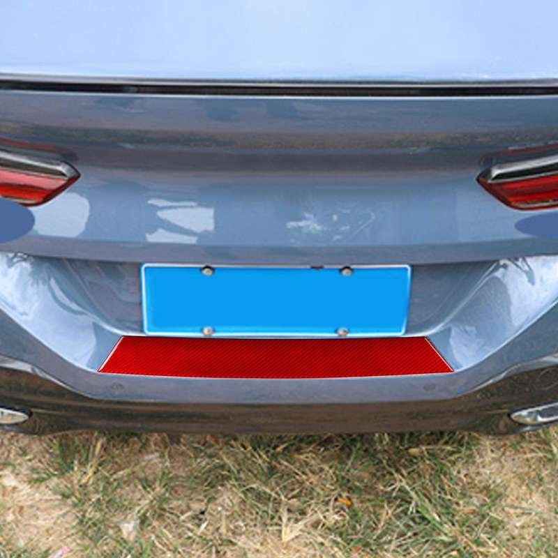 For 2019-2024 BMW 8 Series G14 Universal External Rear Guard Plate Sticker(Black)