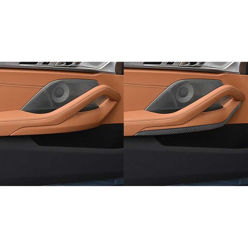 For 2019-2024 BMW 8 Series G14 2pcs /Set 2-door Version Inner Door Armrest Sticker(Red)