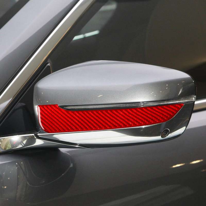 For 2019-2024 BMW 8 Series G14 2pcs /Set Left-hand Drive Rearview Mirror Anti-scratch Strip Stickers