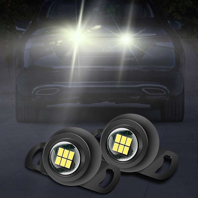 Car LED Ultra -Bright Electric Eye Reversing Light External Bulb Modified Universal Auxiliary Light,