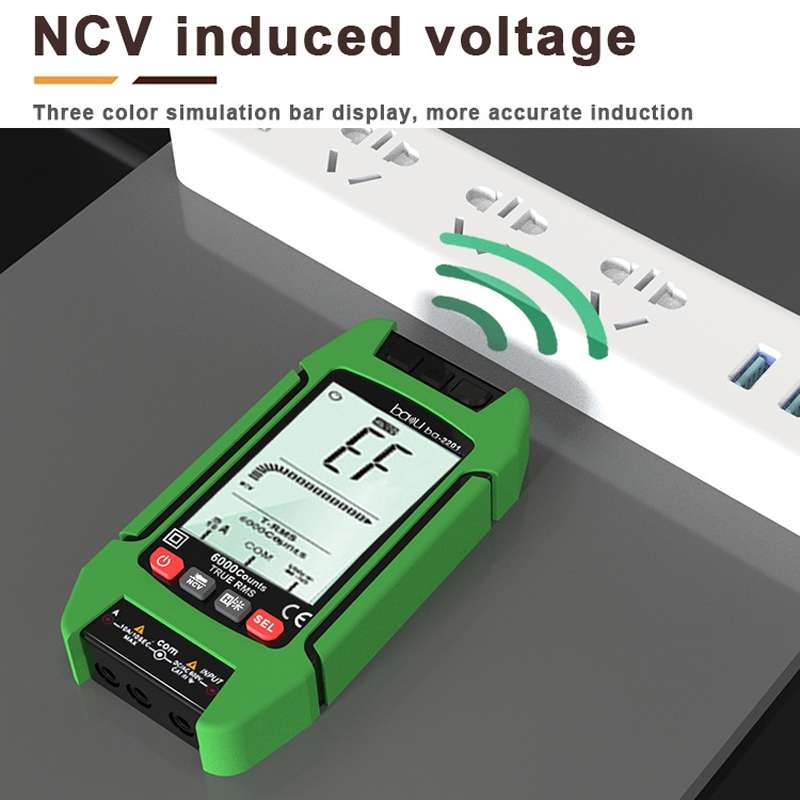 BAKU BA-2201 Digital Multimeter Electrician Maintenance Resistance Tester(Green)