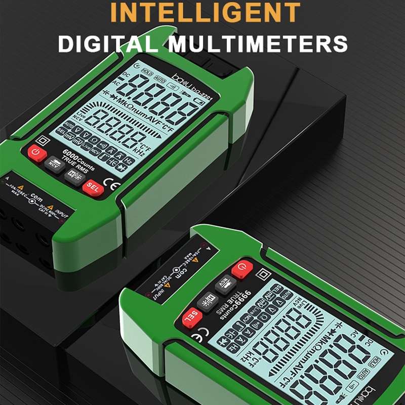 BAKU BA-2201 Digital Multimeter Electrician Maintenance Resistance Tester(Green)