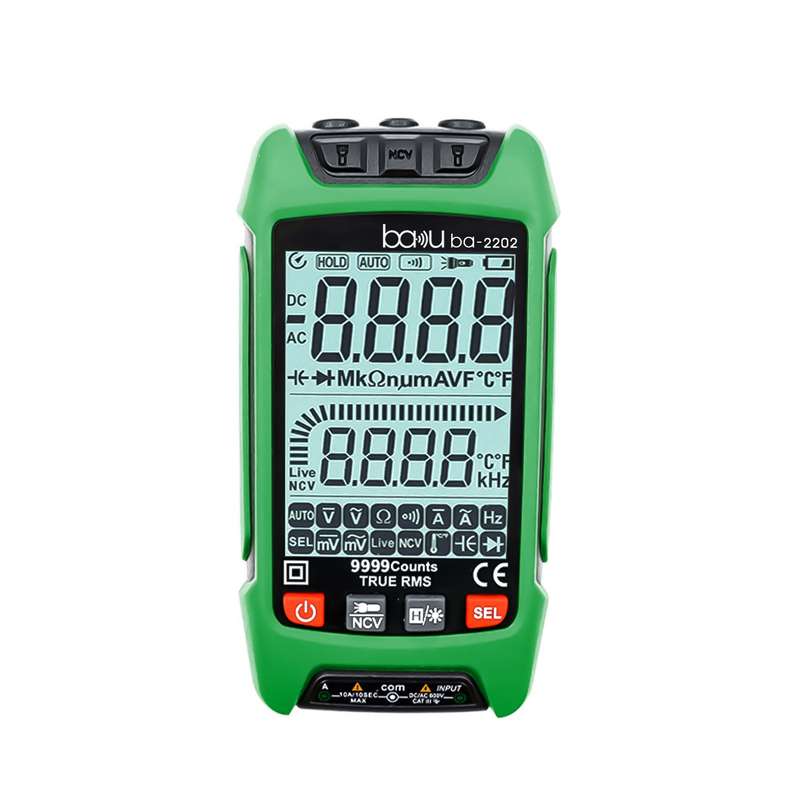 BAKU BA-2202 Digital Multimeter Electrician Maintenance Resistance Tester(Green)